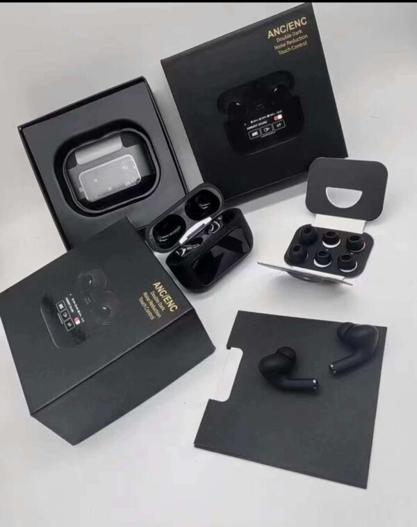 Pro 2 Airbuds anc dispaly black